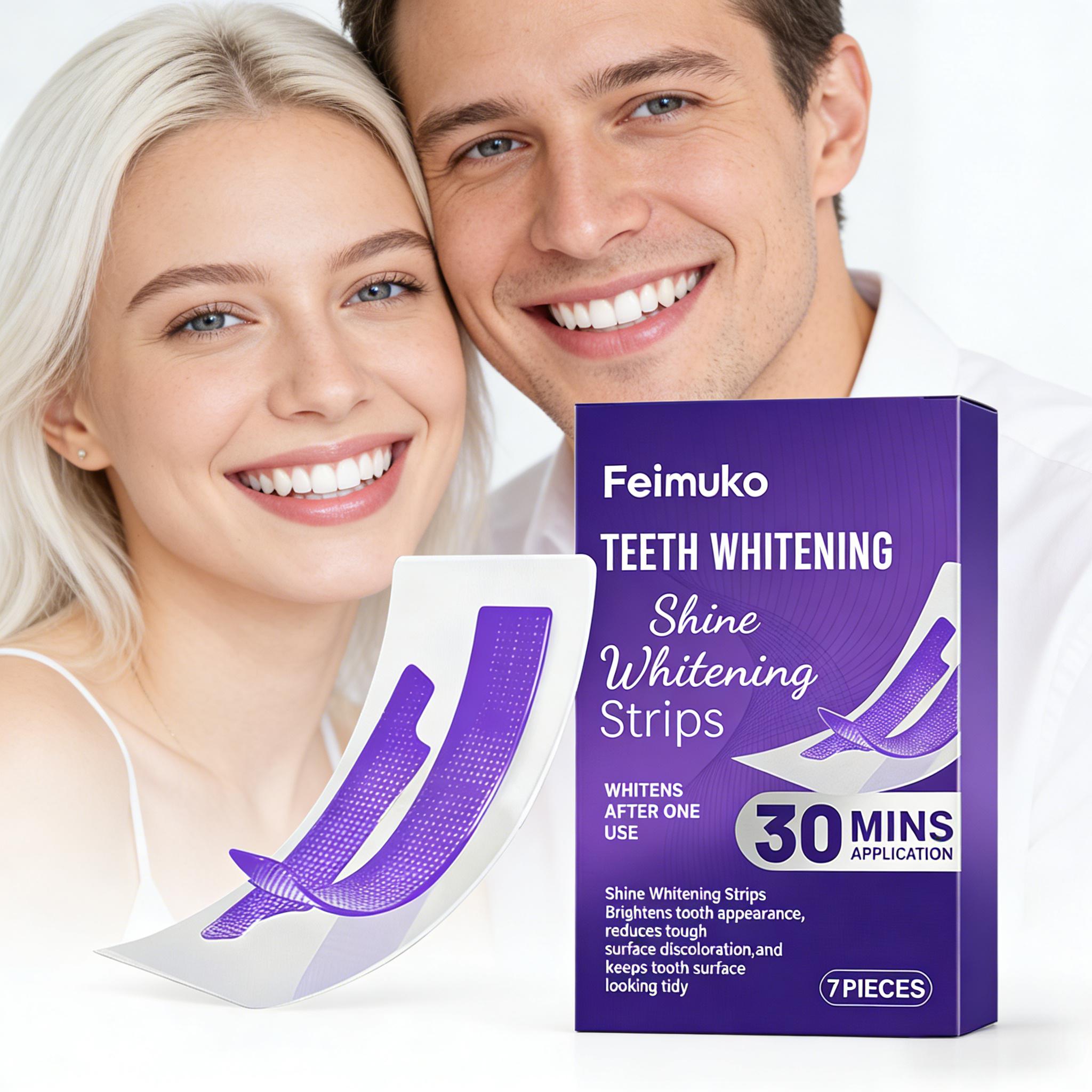 Teeth Whitening Street - Teeth Whitening Strip Reduce Sensitivity Enamel