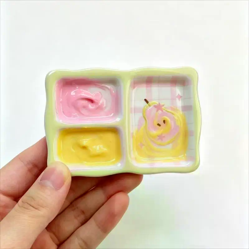 Teeth Whitening Gel For Trays - Portable Nail Art Mixing Palette With