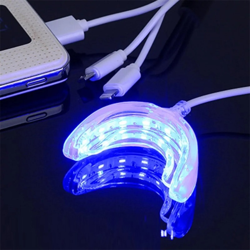 Teeth Whitening Device - Teeth Whitening Accelerator Smart LED Blue