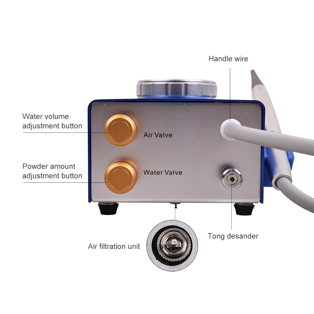 B2/M4 Dental Sandblasting Mach - đánh giá và giá Teeth Whitening Device