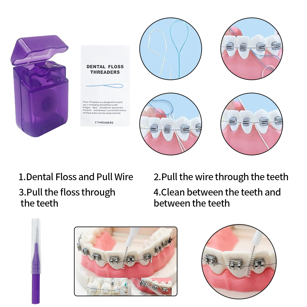 8Pcs/set Orthodontic Dental Ca - đánh giá và giá Teeth Whitening With Braces