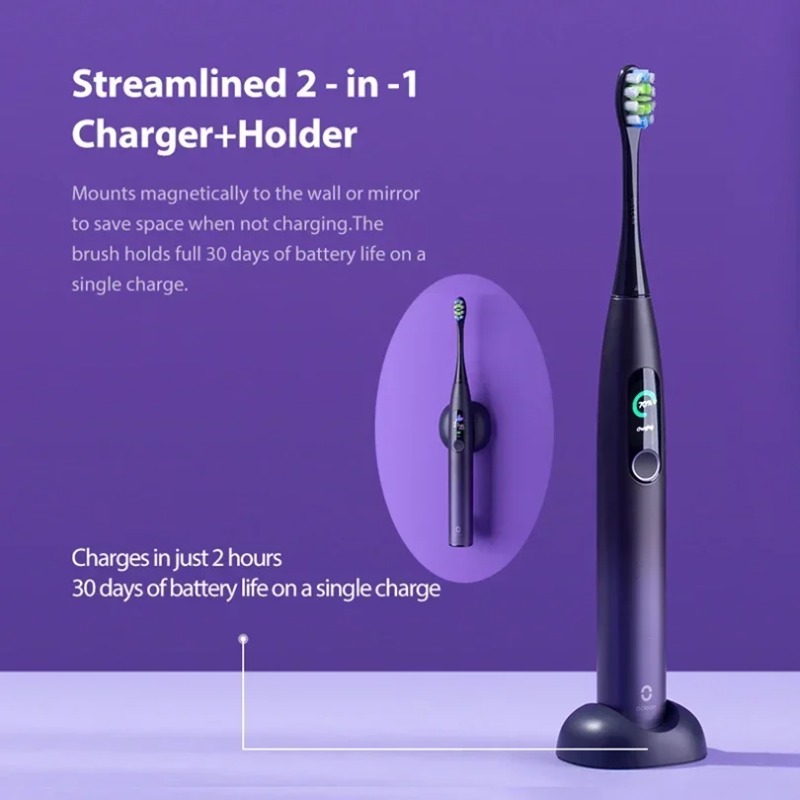 Oclean X Pro Sonic Electric To - đánh giá và giá Teeth Whitening Toothbrush