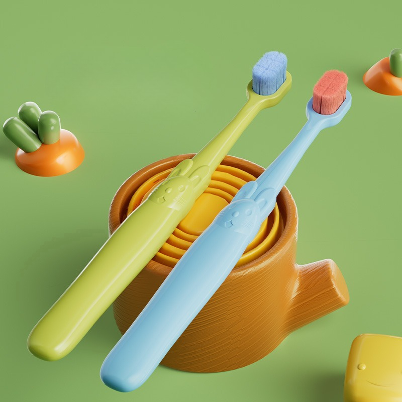 Cute Rabbit Shaped Children To - đánh giá và giá Teeth Whitening Toothbrush