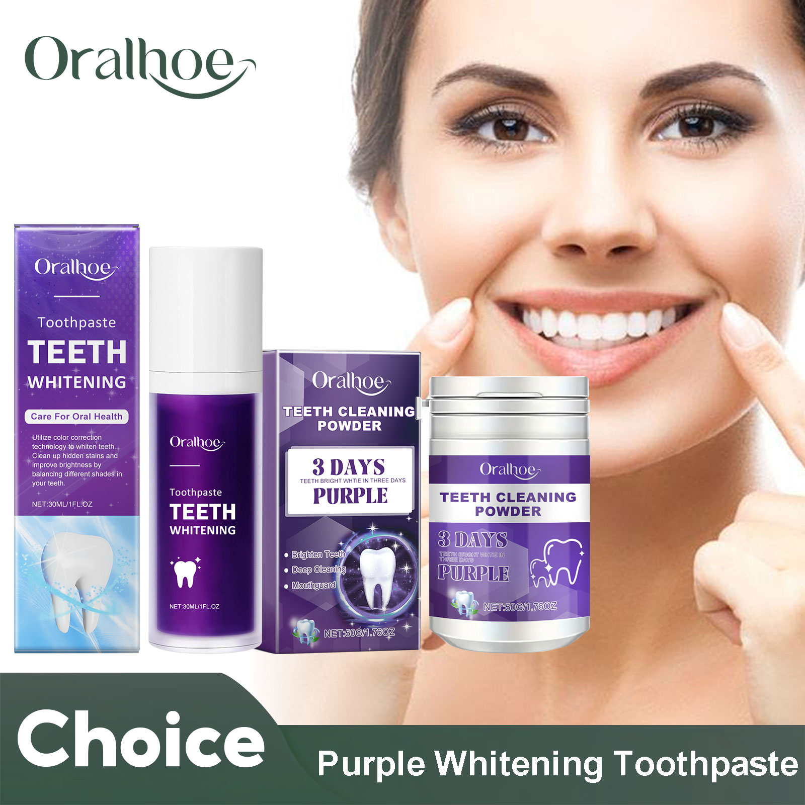 Purple Corrector Teeth Whiteni - đánh giá và giá Teeth Whitening Street