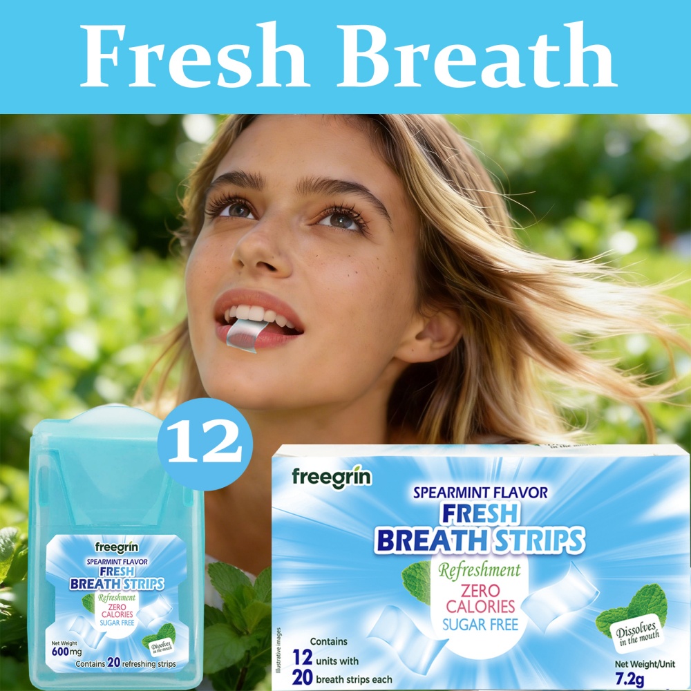 FREEGRIN Spearmint Flavored Fr - đánh giá và giá Teeth Whitening Street