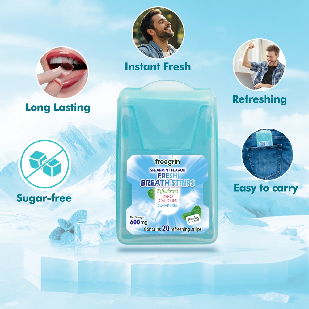 FREEGRIN Spearmint Flavored Fr - đánh giá và giá Teeth Whitening Street