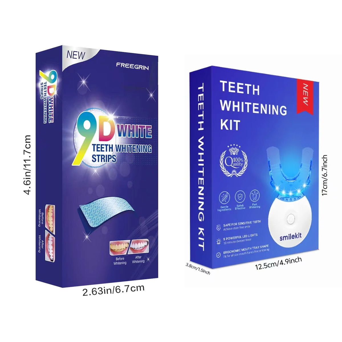 Teeth Whitening Kit - 5X LED L - đánh giá và giá Teeth Whitening Street