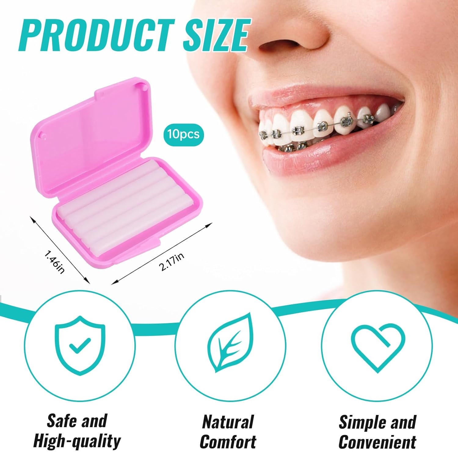 10box Dental Orthodontic Relie - đánh giá và giá Teeth Whitening With Braces