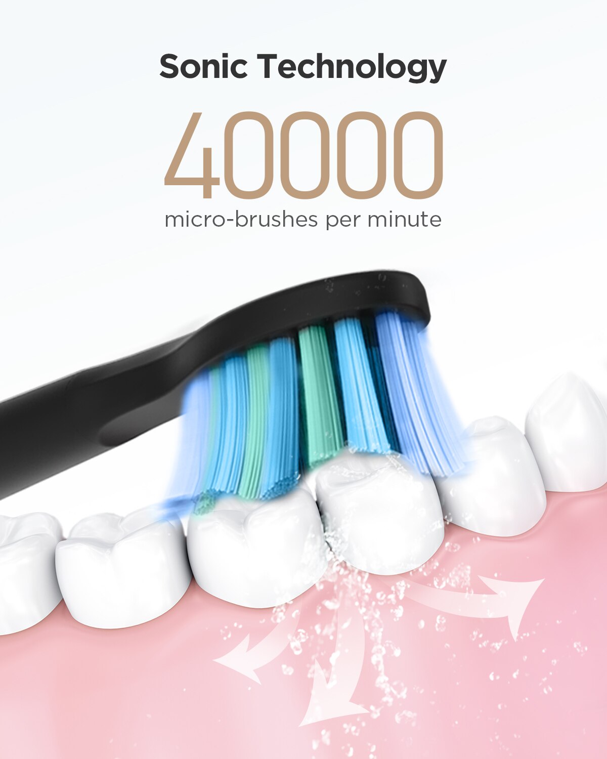 Fairywill Electric Sonic Tooth - đánh giá và giá Teeth Whitening Toothbrush