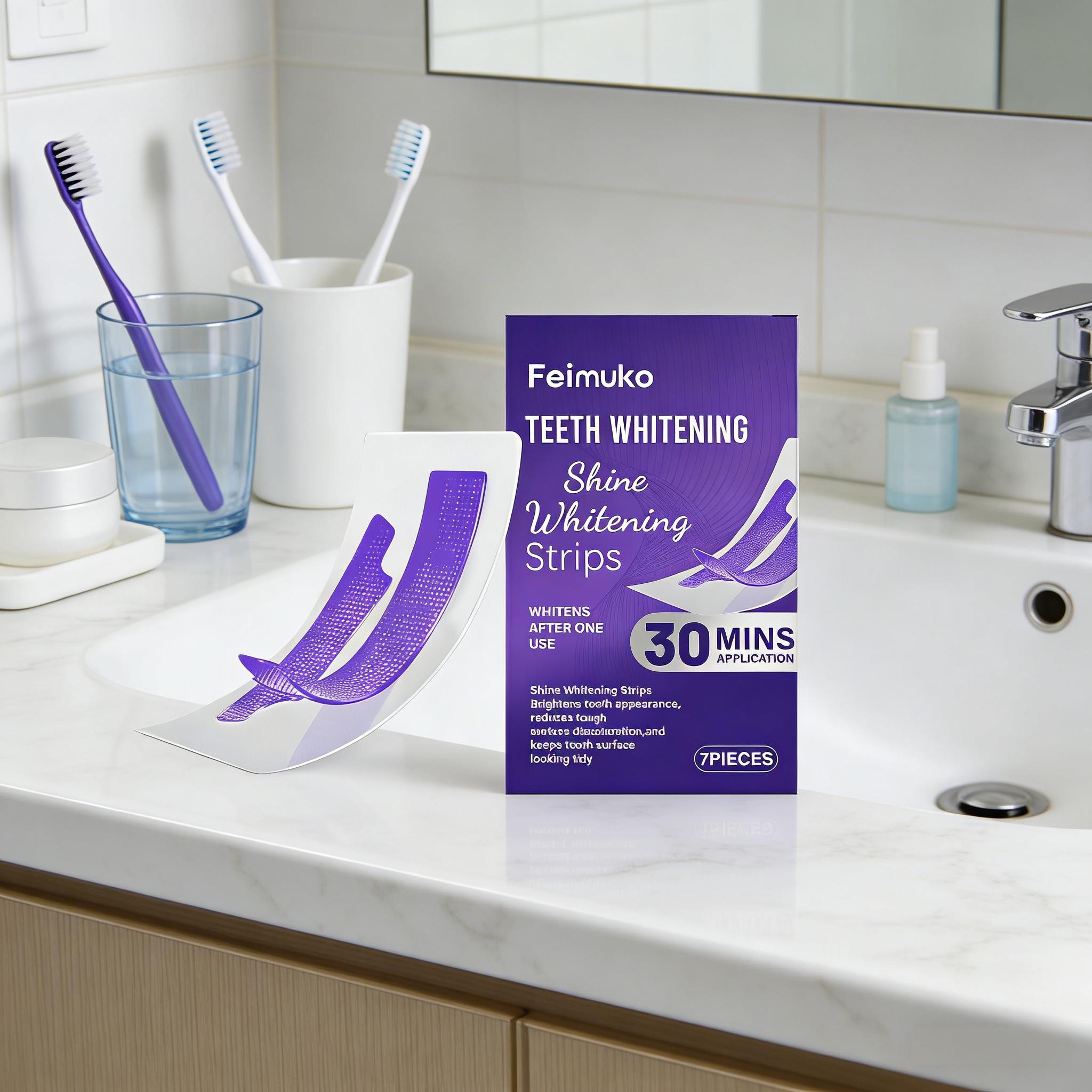 Teeth Whitening Strip Reduce S - đánh giá và giá Teeth Whitening Street