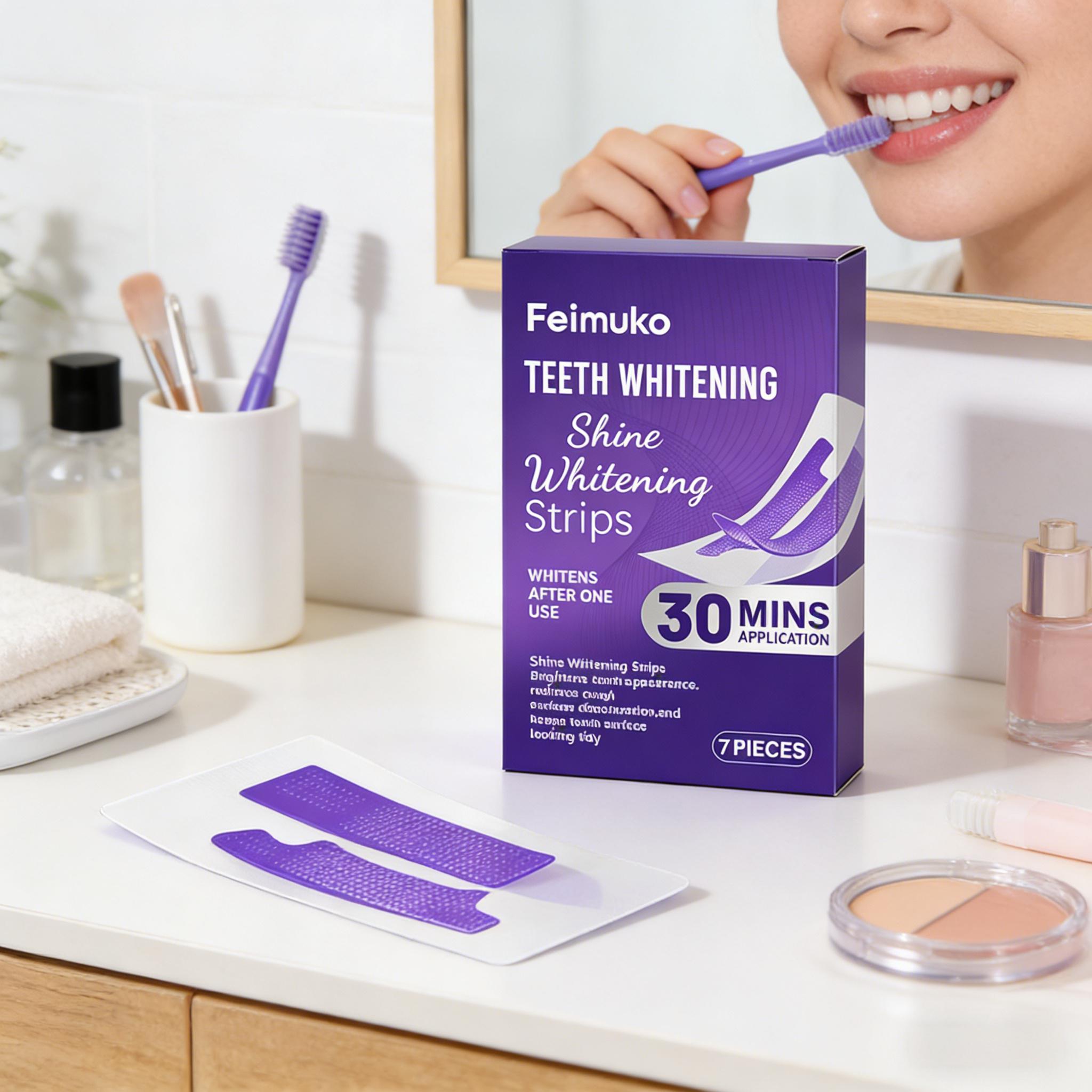 Teeth Whitening Strip Reduce S - đánh giá và giá Teeth Whitening Street