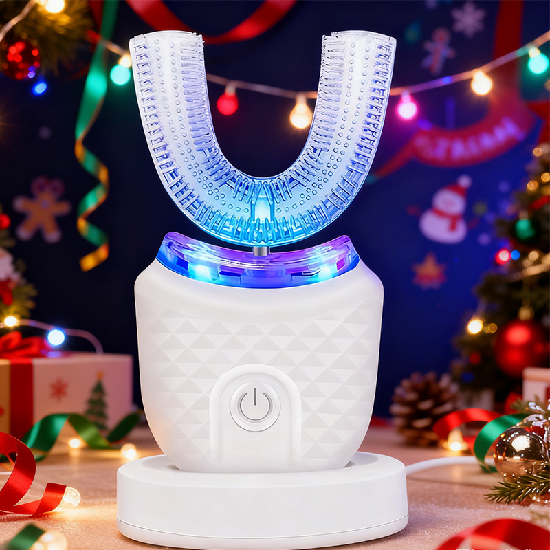 Portable U-shaped electric too - đánh giá và giá Teeth Whitening Toothbrush