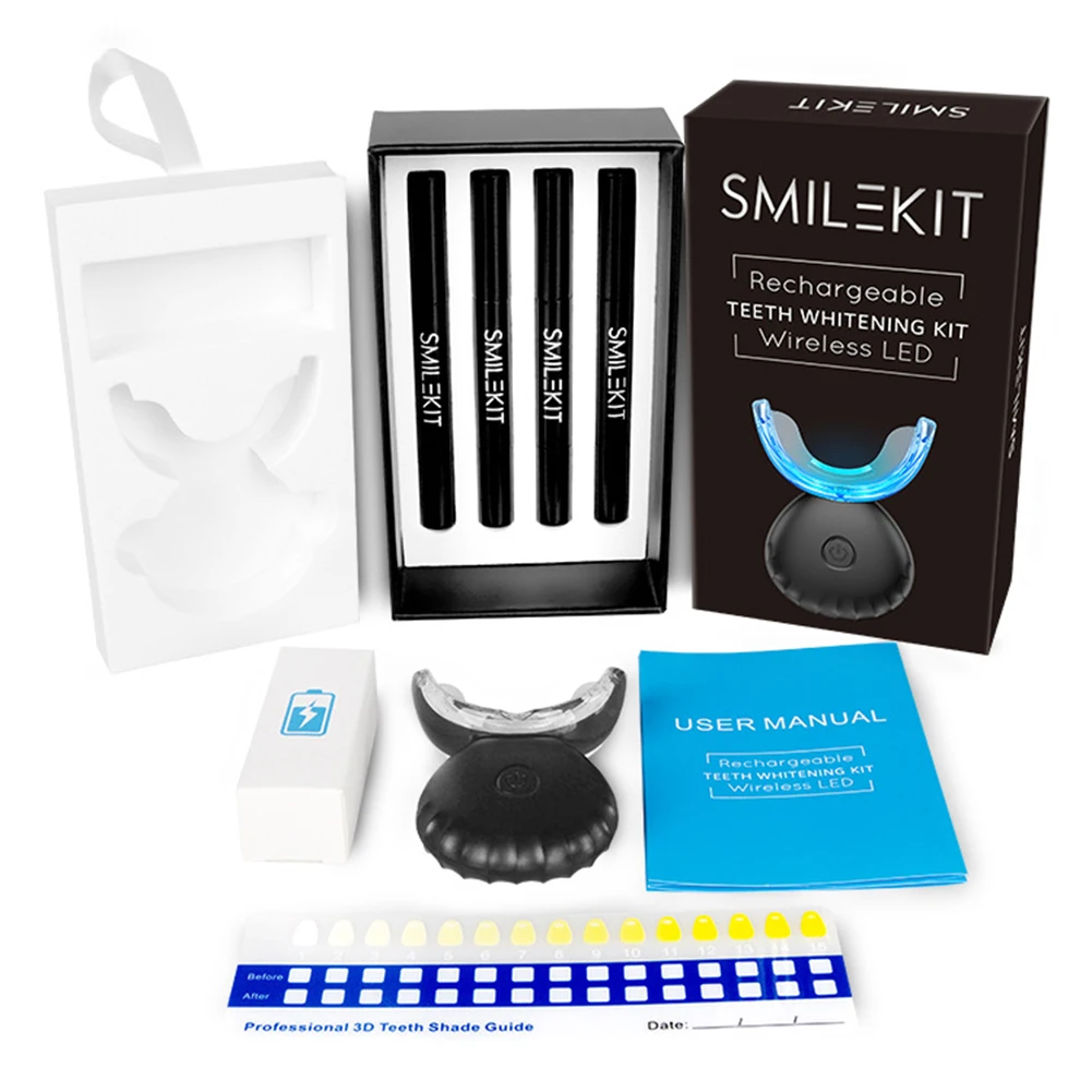 Dental Teeth Whitening Kit Min - đánh giá và giá Teeth Whitening Device