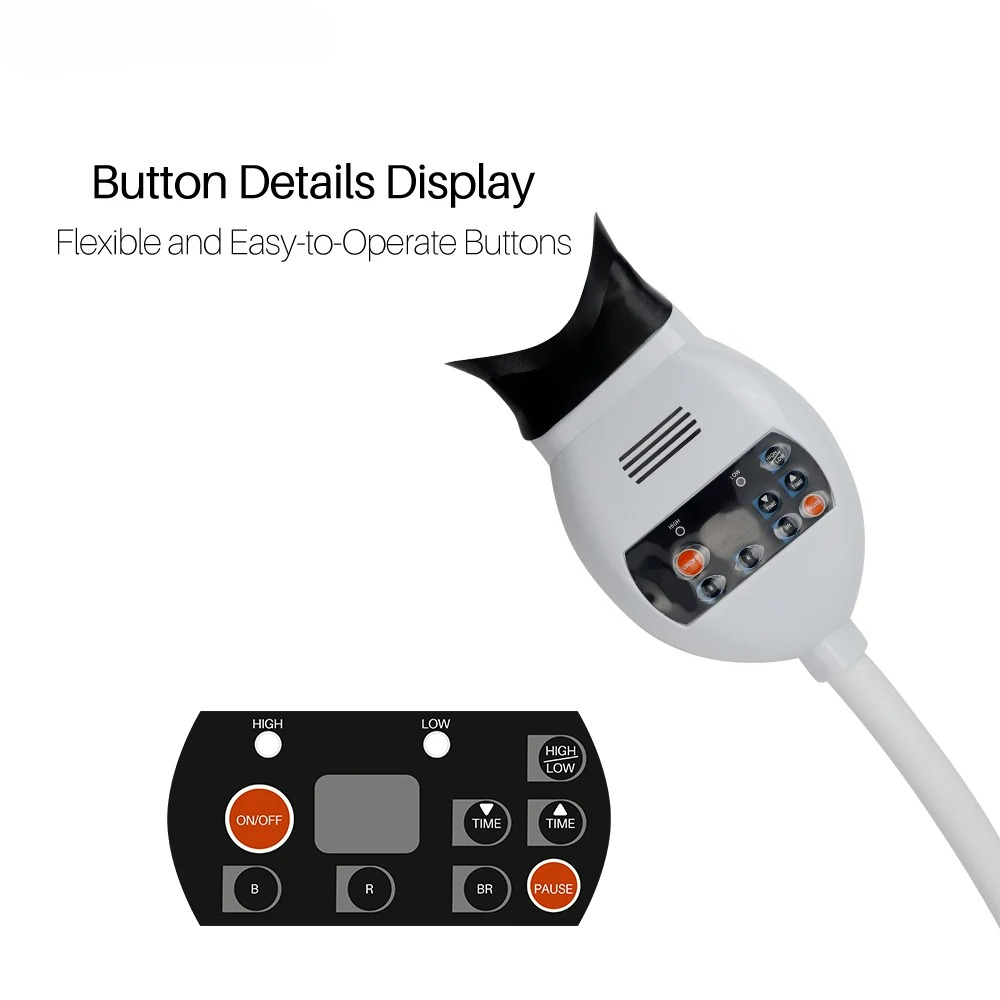 Adjustable 3 Colors LED Teeth  - đánh giá và giá Teeth Whitening With Led Light