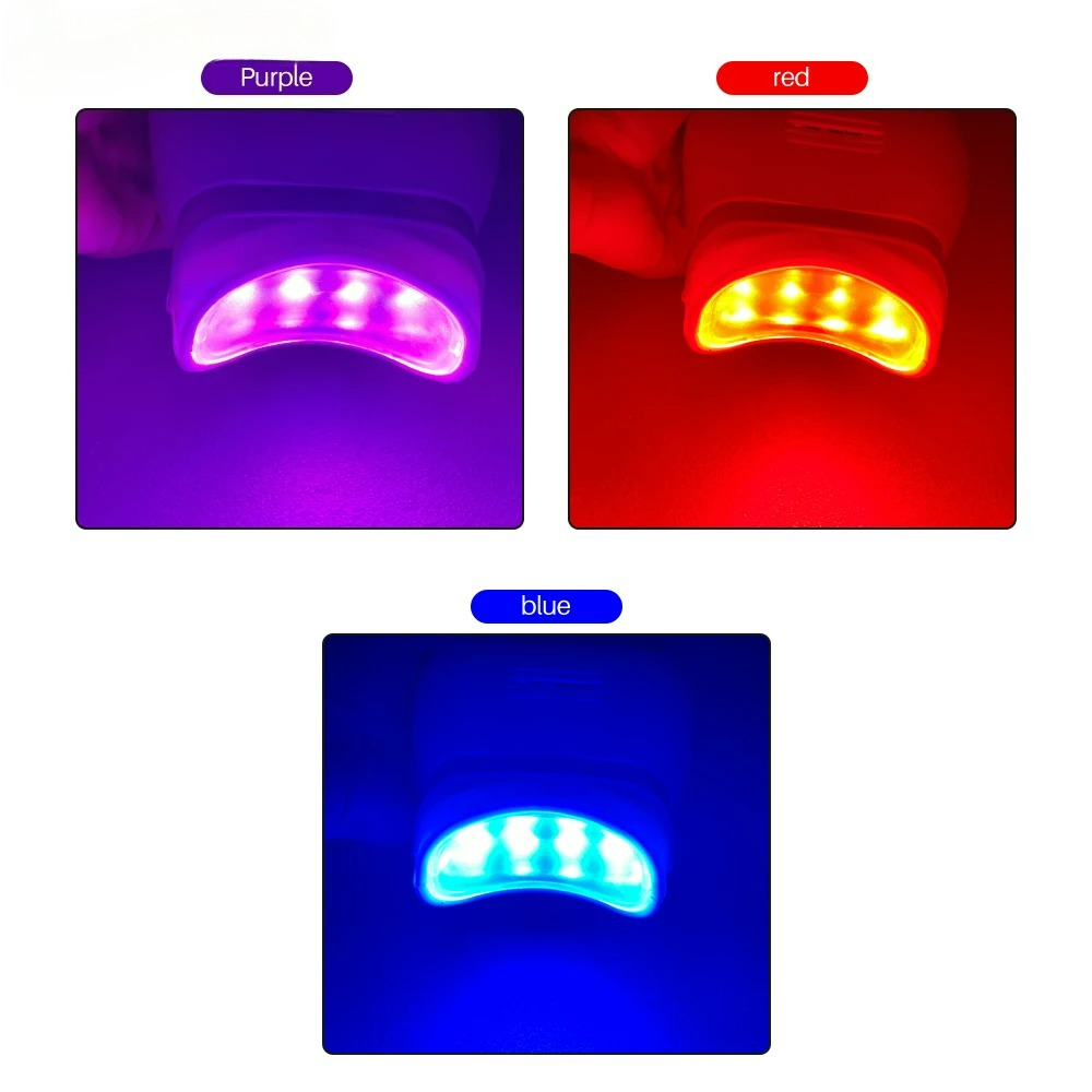 Adjustable 3 Colors LED Teeth  - đánh giá và giá Teeth Whitening With Led Light