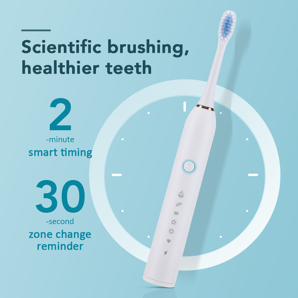 Electric Sonic Toothbrush Rech - đánh giá và giá Teeth Whitening Toothbrush