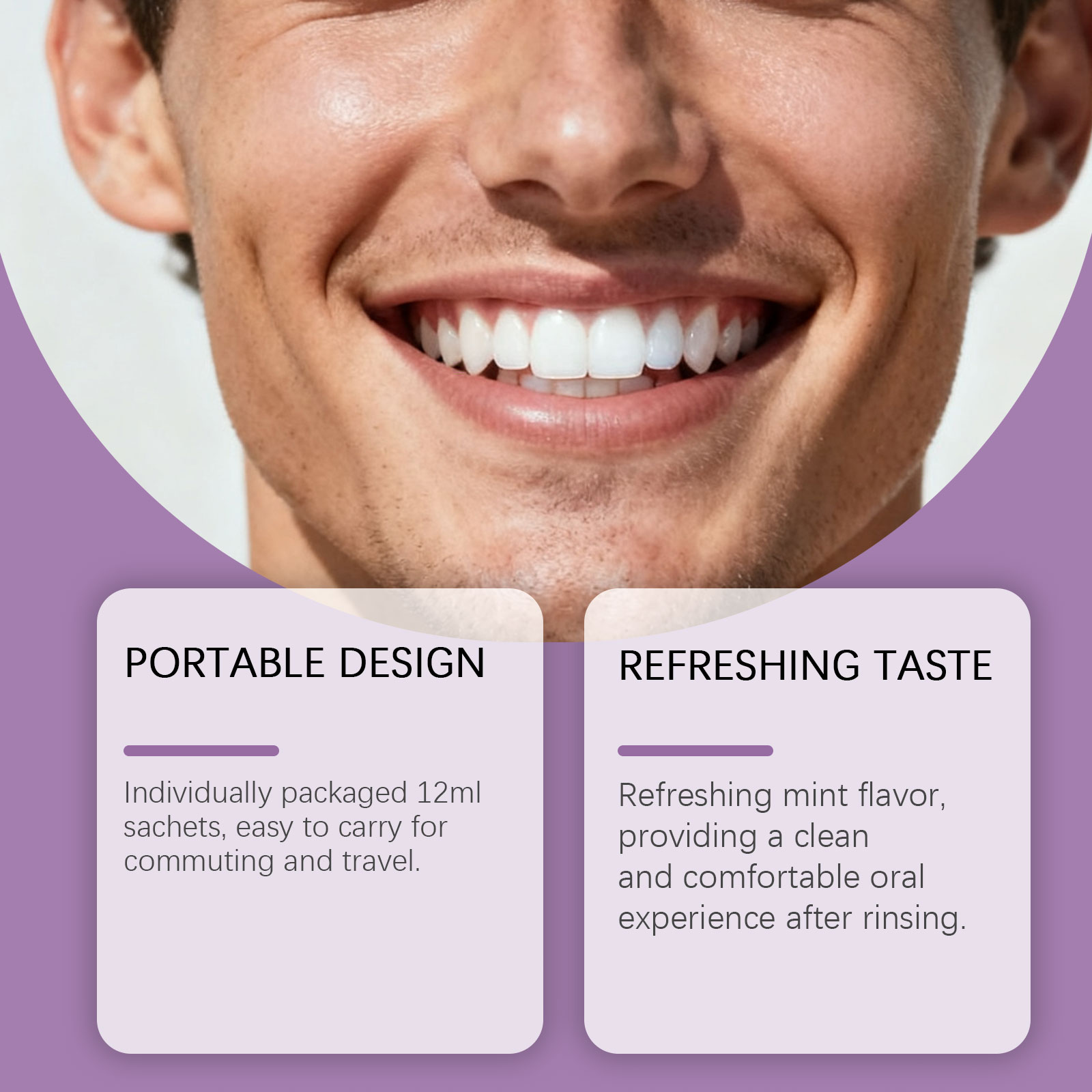 Purple Mouthwash For Teeth Whi - đánh giá và giá Teeth Whitening Xylitol Gum
