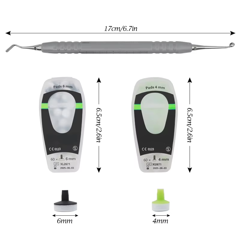 Dental Composite Kit with Foam - đánh giá và giá Teeth Whitening Zoom