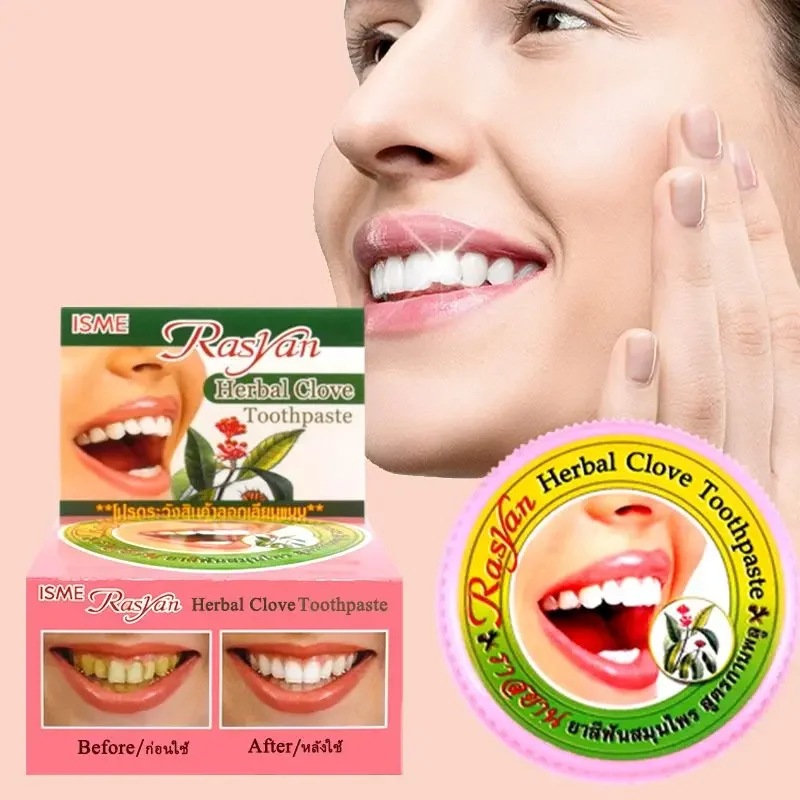 Thai Clove/coconut Tooth Powde - đánh giá và giá Teeth Whitening Street