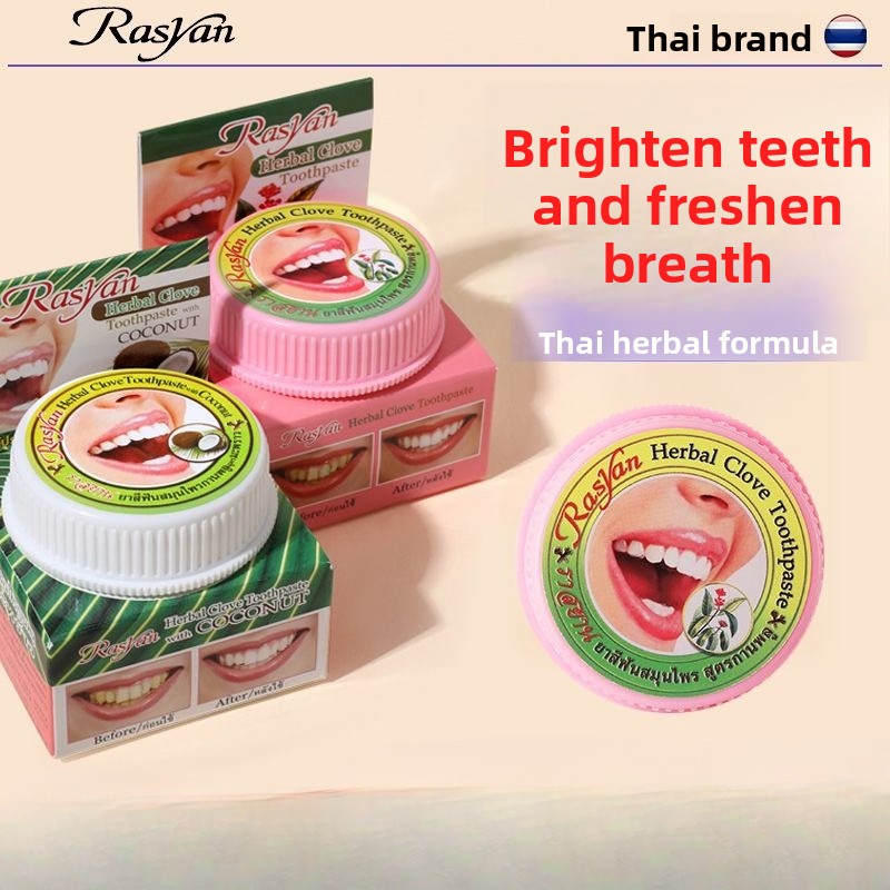 Thai Clove/coconut Tooth Powde - đánh giá và giá Teeth Whitening Street