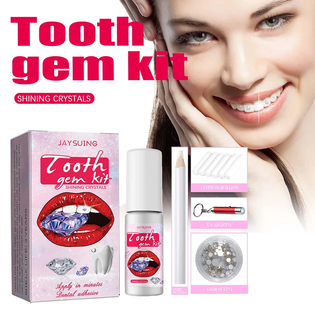DIY Tooth Gems Kit with Crysta - đánh giá và giá Teeth Whitening Zoom