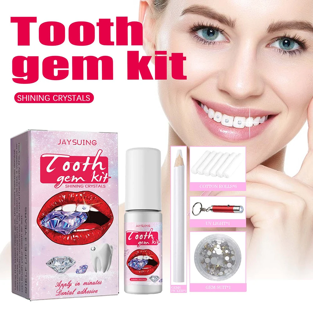 DIY Tooth Gems Kit with Crysta - đánh giá và giá Teeth Whitening Zoom