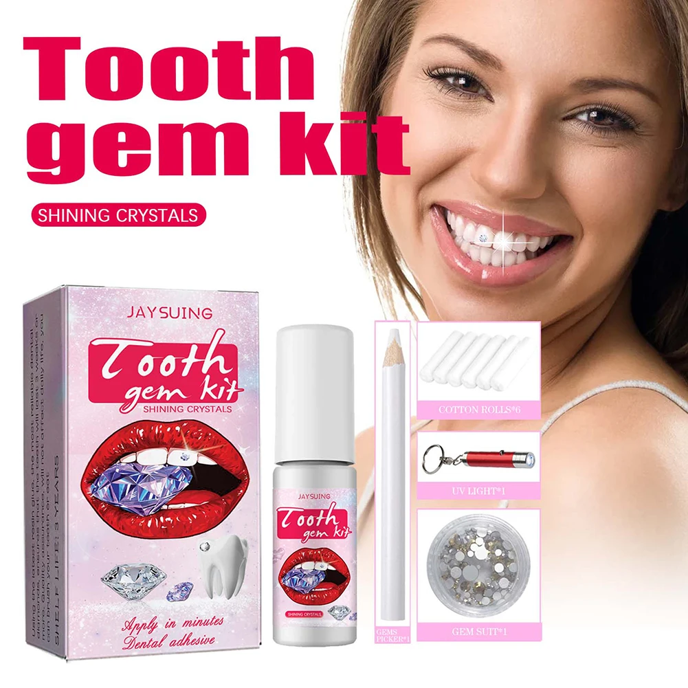 DIY Tooth Gems Kit with Crysta - đánh giá và giá Teeth Whitening Zoom